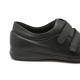 Zapato tres velcros. Ancho y cómodo