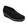 Zapato mocasin cuña alta. Para plantillas
