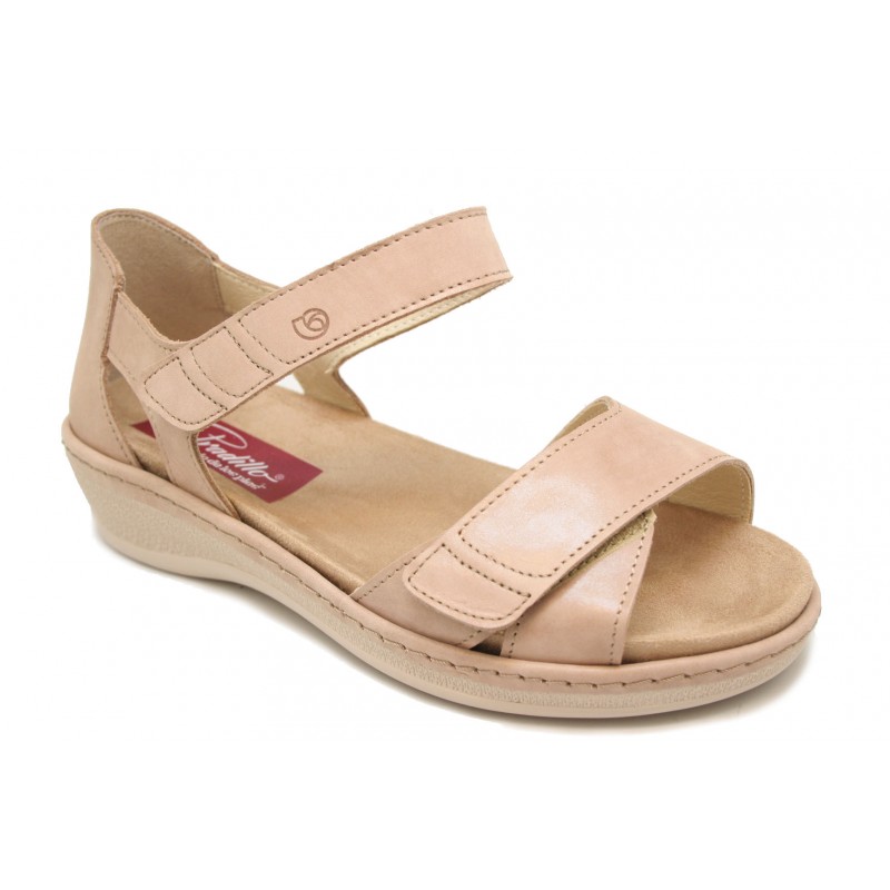 SANDALIAS ANCHAS Y CÓMODAS MUJER