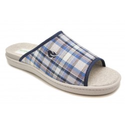 Zapatilla abierta para casa de hombre