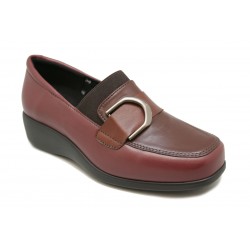Zapato mocasín con plantilla ortopédica